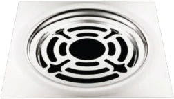 S.S. 304 Floral Grating with Hole