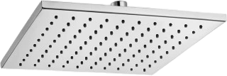 Square 6 inches Shower Brass